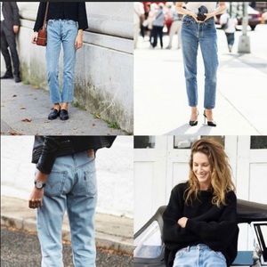 old style levi jeans